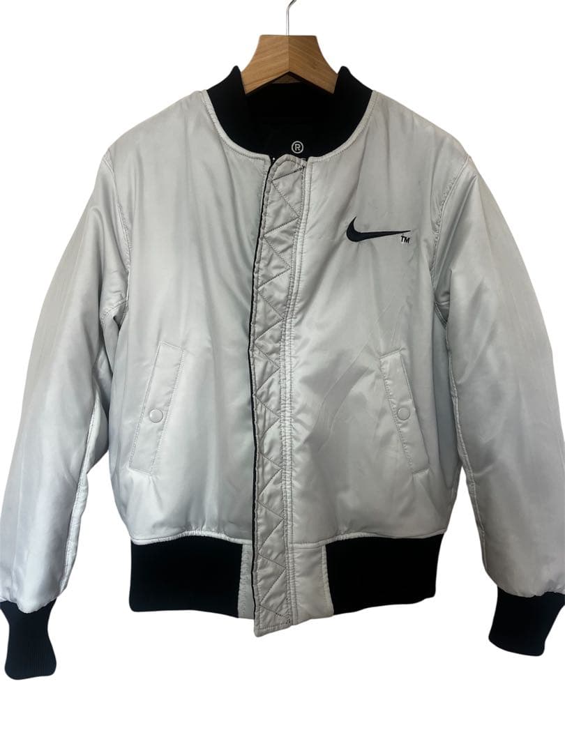 Nike MA-1 ナイキ ジャケット ビックスウォッシュ　ブラック　ホワイト