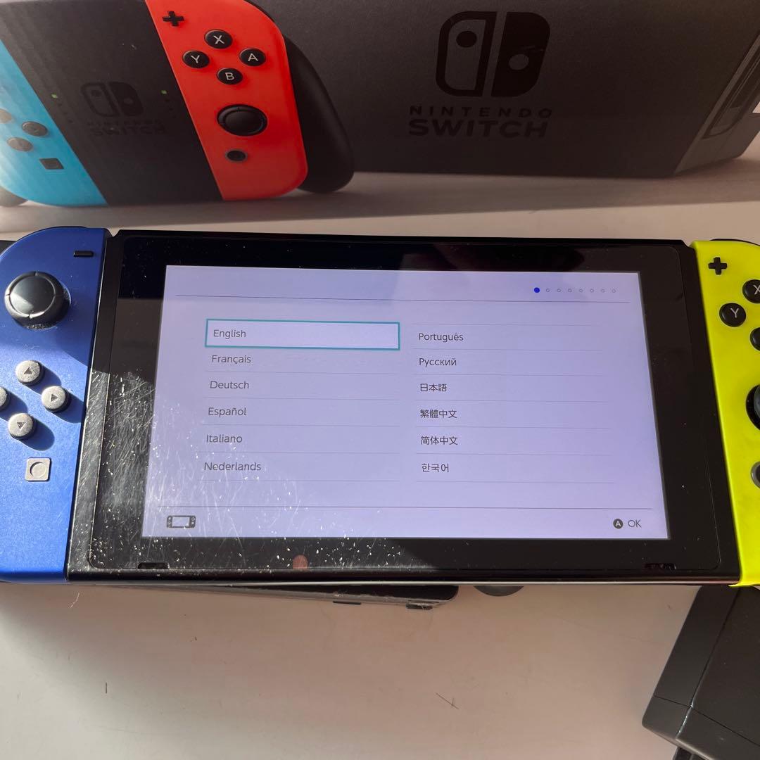 Nintendo Switch 青/黄本体のみ