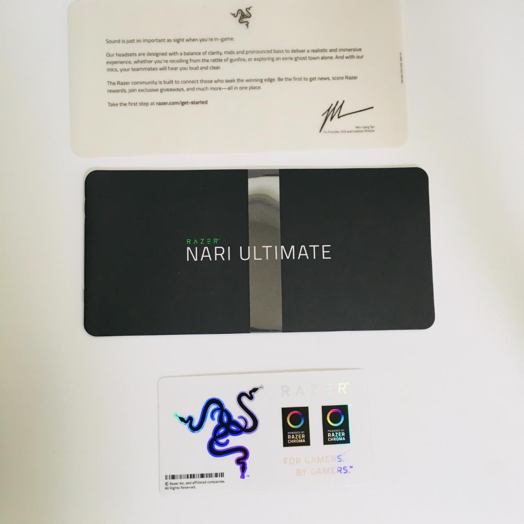 Razer Nari Ultimate ゲーミングヘッドセット USB接続