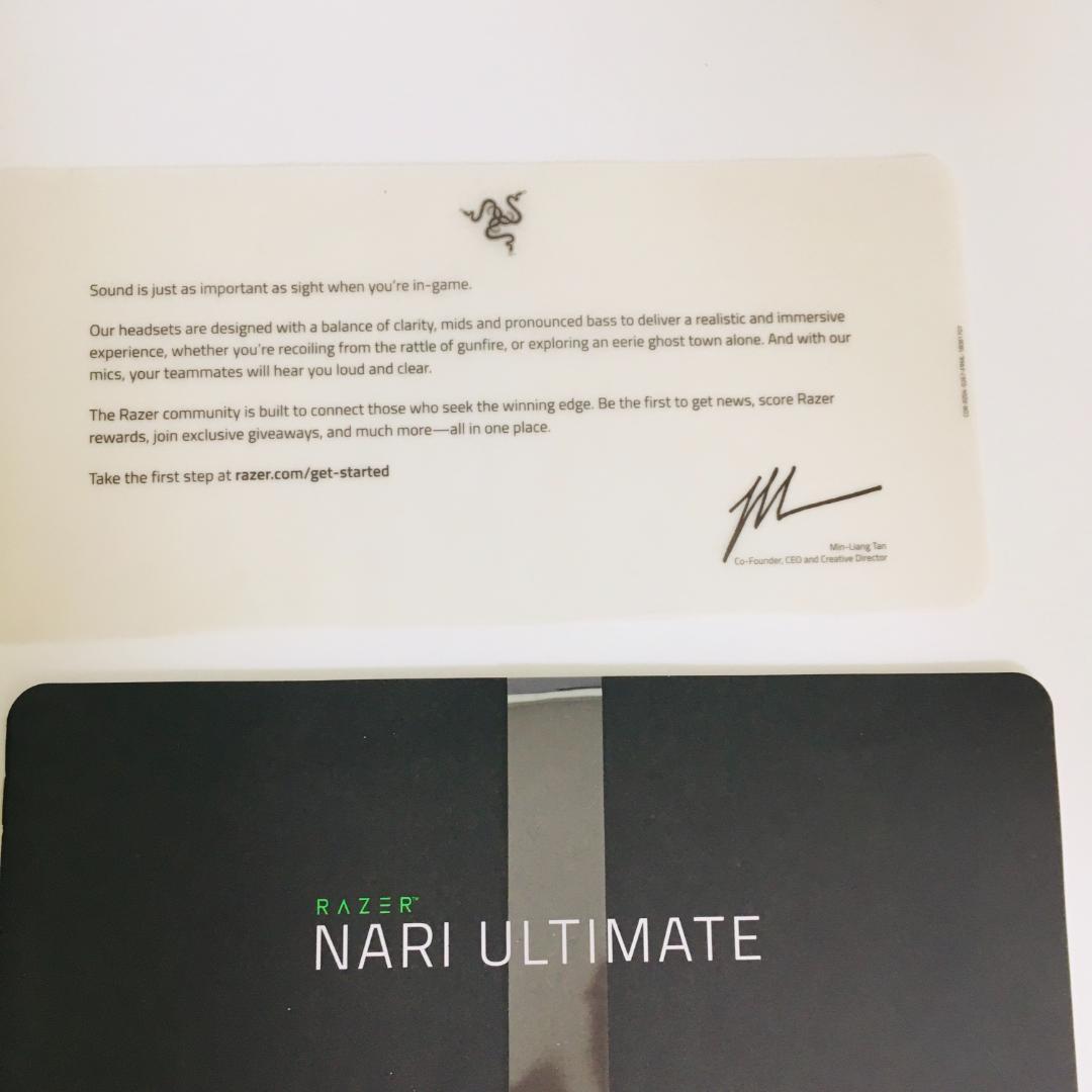Razer Nari Ultimate ゲーミングヘッドセット USB接続
