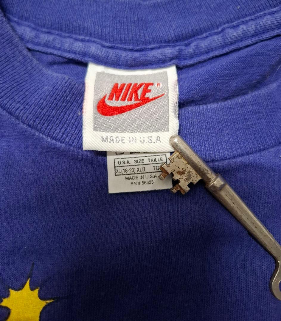 90s NIKE スペースジャム Tシャツ 銀タグ ビンテージ jordan