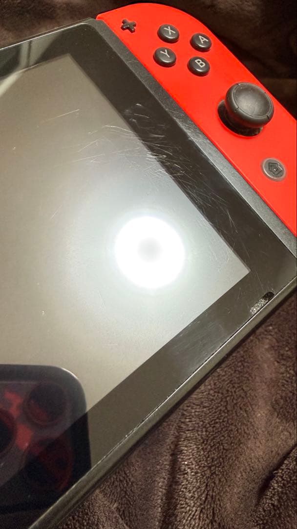 Nintendo Switch 本体（青/赤）一式　(付属品完備) 箱あり