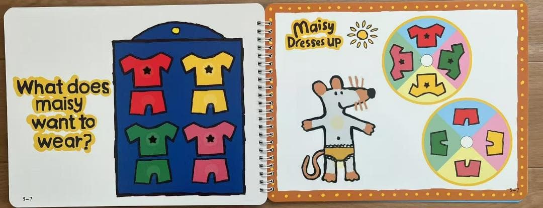 Maisy's quiet book 仕掛け　マイヤペン対応　メイシーちゃん絵本