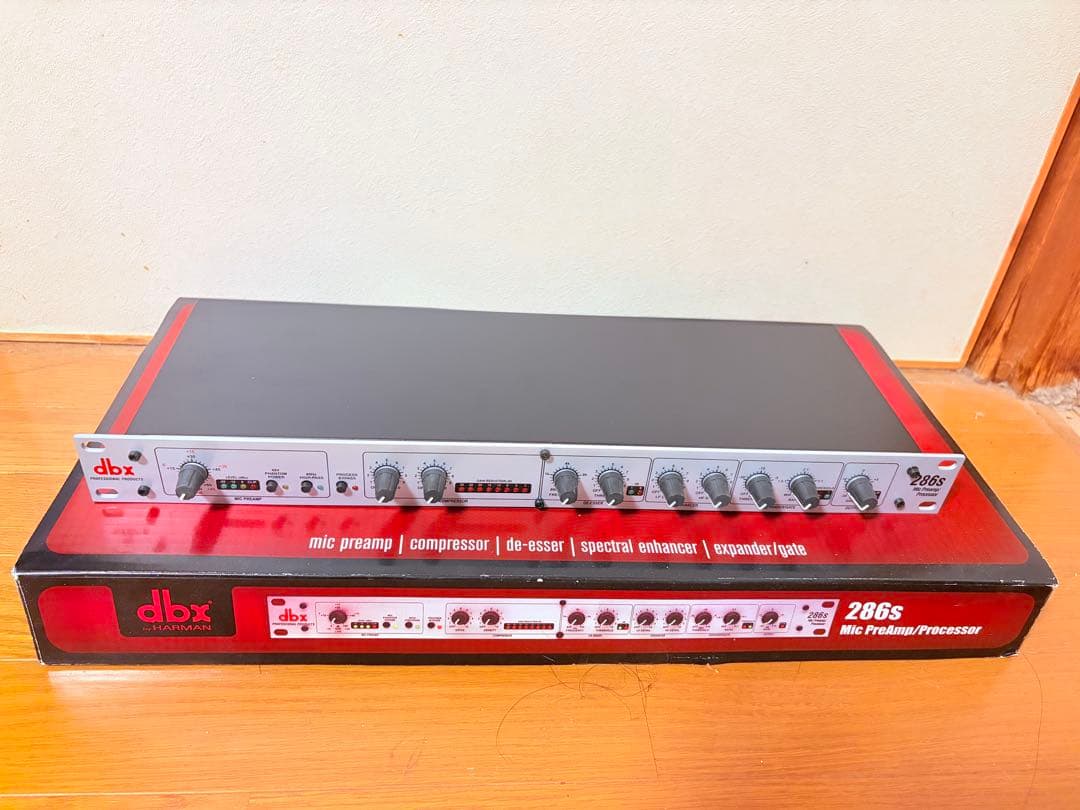 【美品】dbx 286s マイクプリアンプ