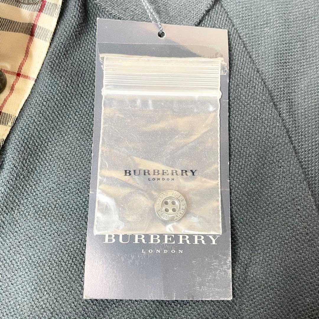 【新品】タグ付き BURBERRY LONDON 半袖ポロシャツ ホースロゴ刺繍