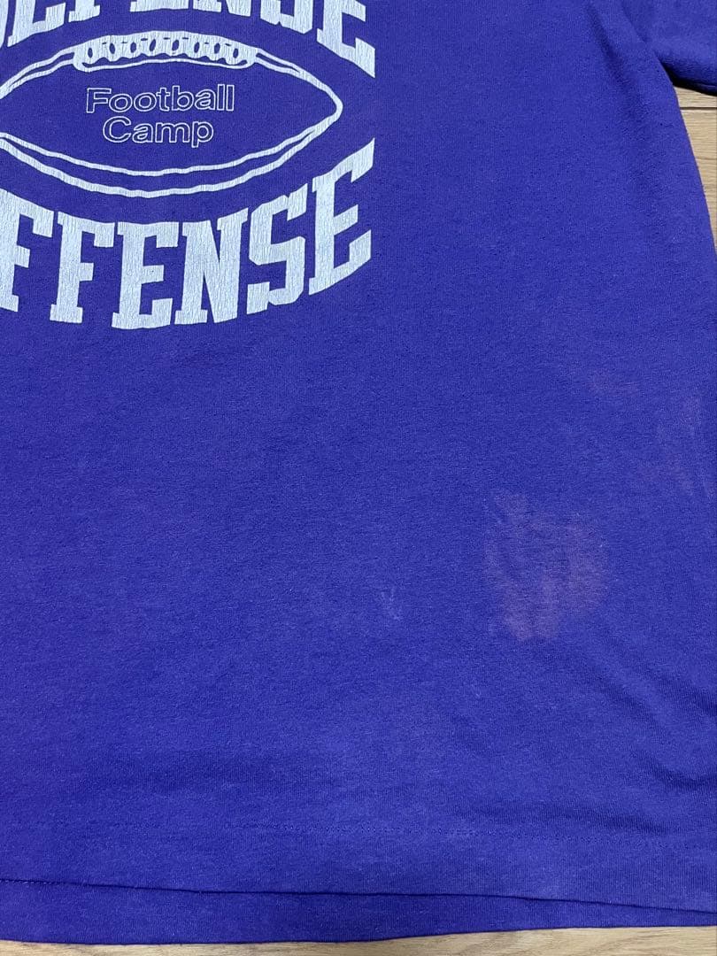 80s ナイキ NIKE Tシャツ バックプリント 紺タグビンテージ