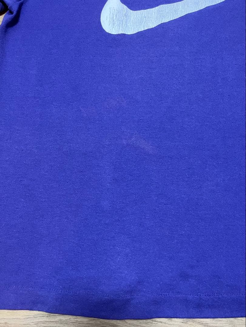 80s ナイキ NIKE Tシャツ バックプリント 紺タグビンテージ