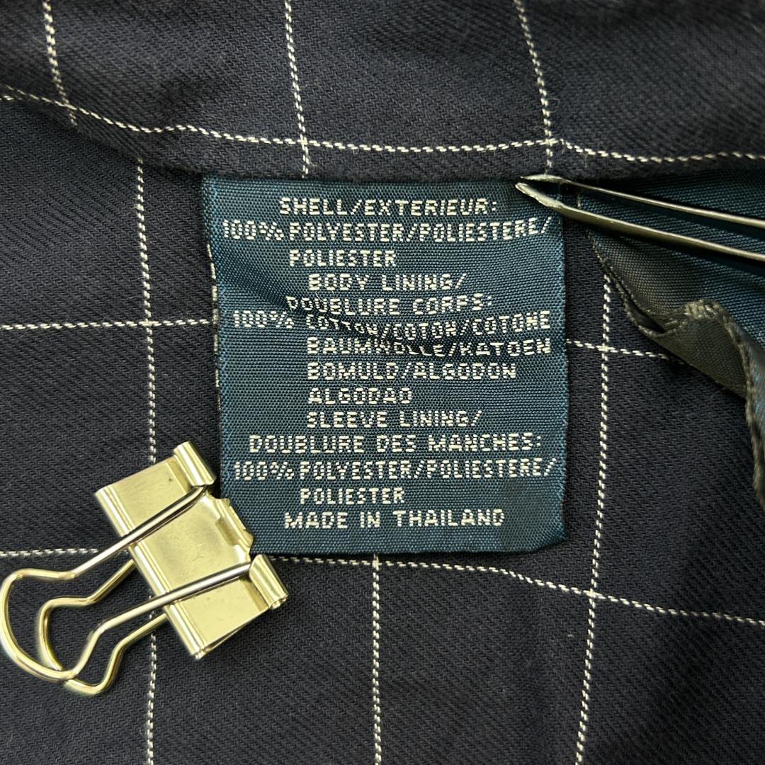 I*s様 Ralph Lauren　スイングトップ　L　ネイビー　裏地チェック