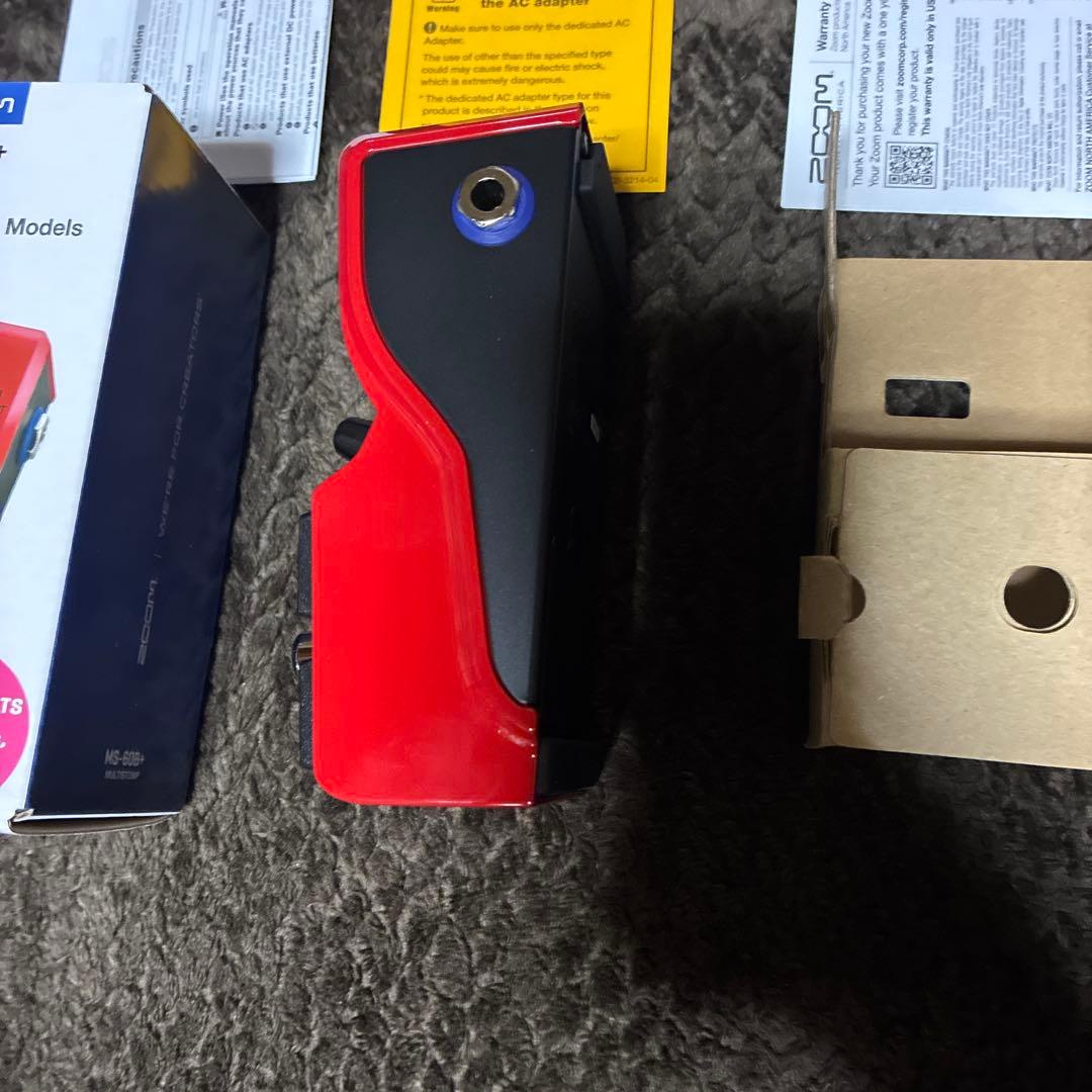 ZOOM MS-60B+ 新品未使用