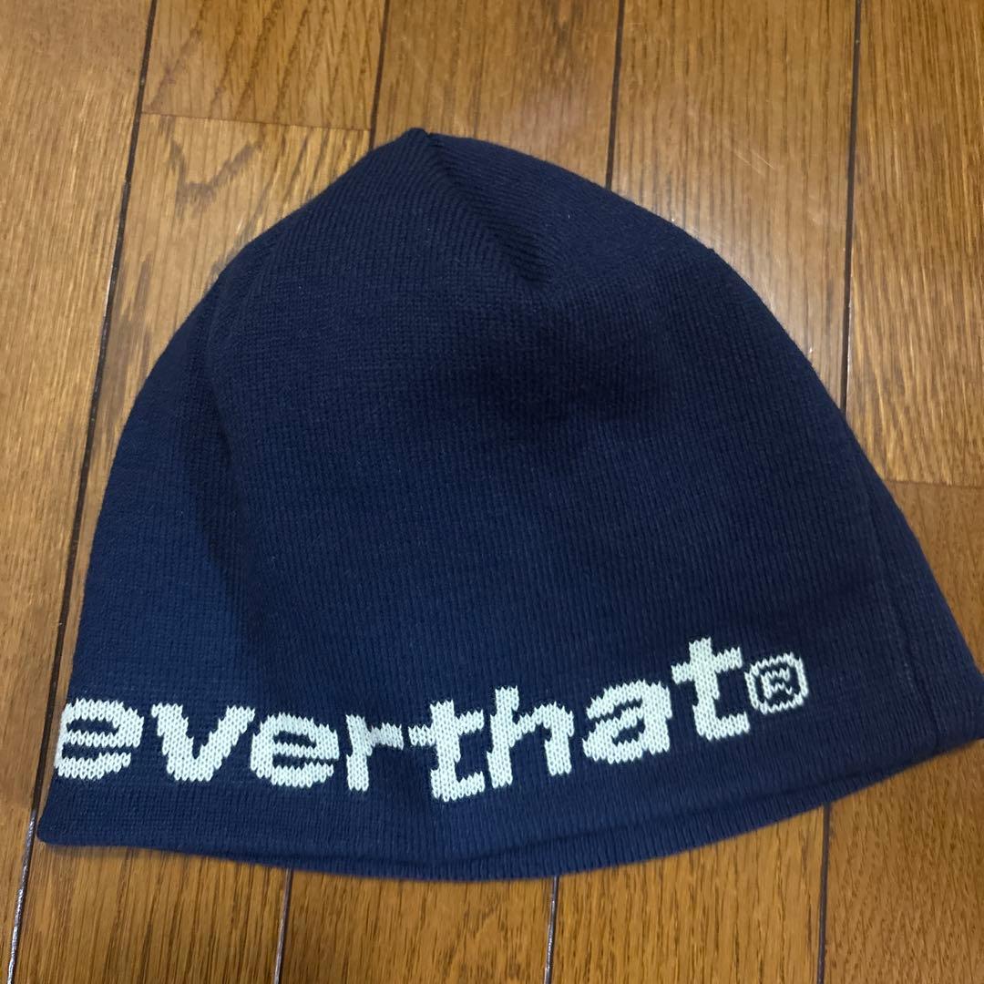 thisisneverthat ネイビー ビーニー帽
