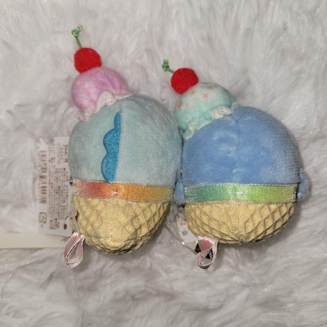 すみっコぐらし アイスクリーム てのりぬいぐるみ ぺんぎん 本物 ソフトクリーム