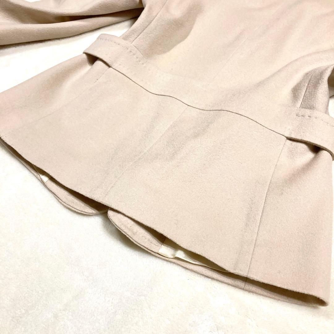 Max Mara テーラードジャケット 白タグ 40 ピュアヴァージンウール