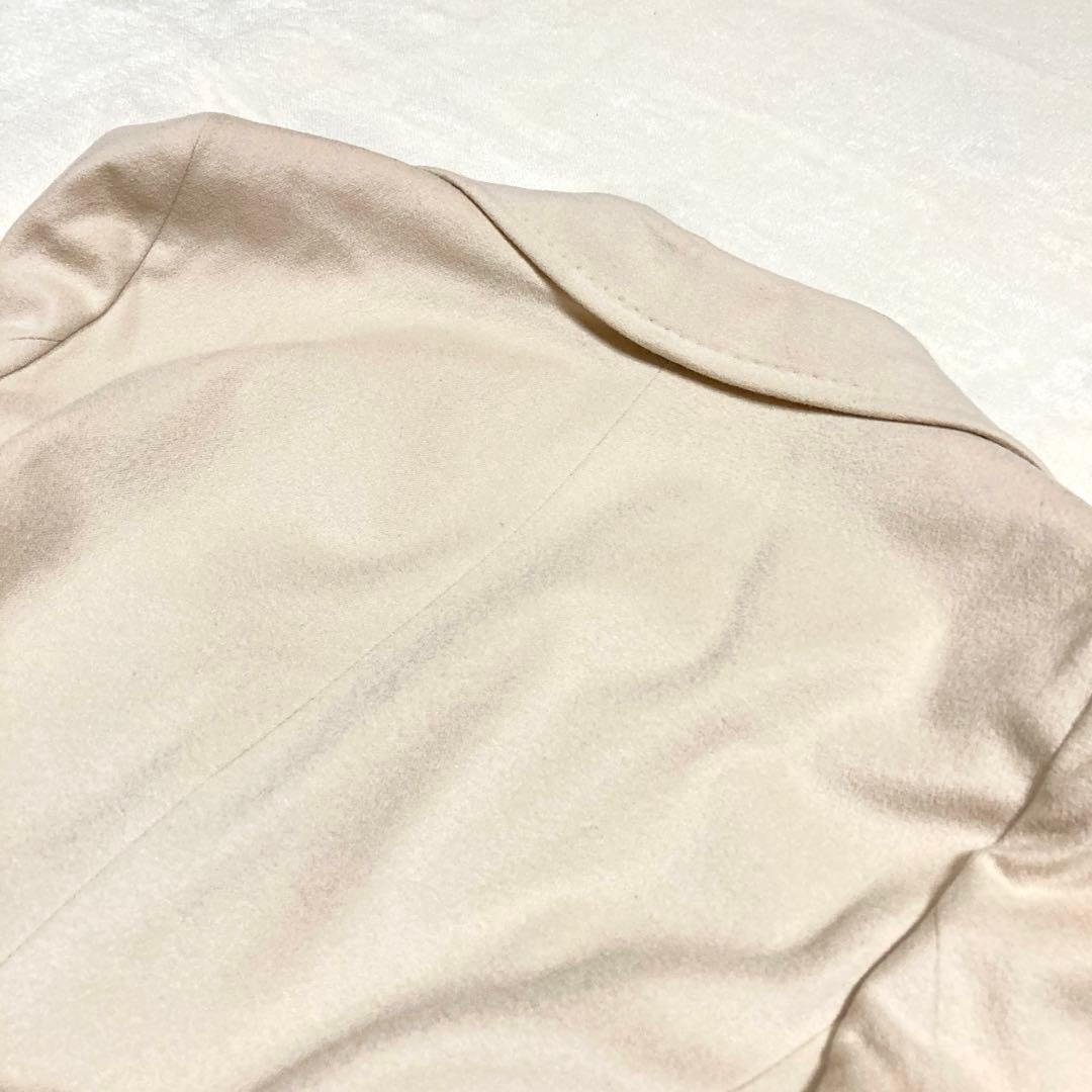 Max Mara テーラードジャケット 白タグ 40 ピュアヴァージンウール