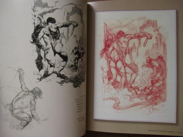 Frazetta Sketchbook vol I　Frank Frazetta