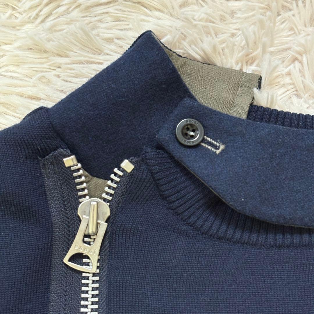 専用　サカイ　sacai　ドッキングニットジャケット　セーター　ジップ　21SS