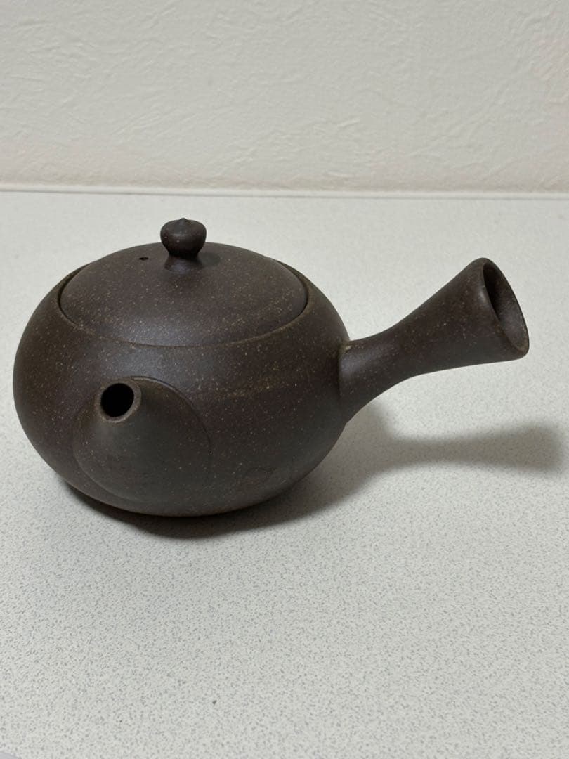 水野博司 急須 常滑燒 梨皮急須