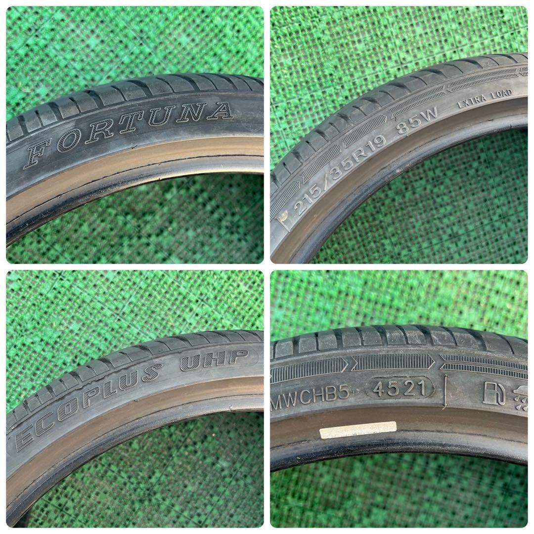 き*き様 215/35R19 FORTUNA ECO PLUS UHP 2021