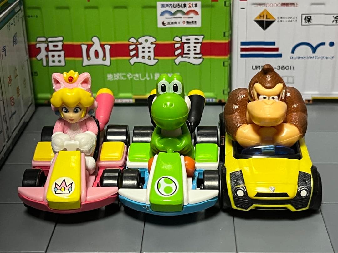 ホットウィール タヌキマリオ ピーチキャット ヨッシー ドンキーコング