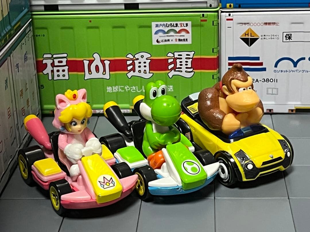 ホットウィール タヌキマリオ ピーチキャット ヨッシー ドンキーコング