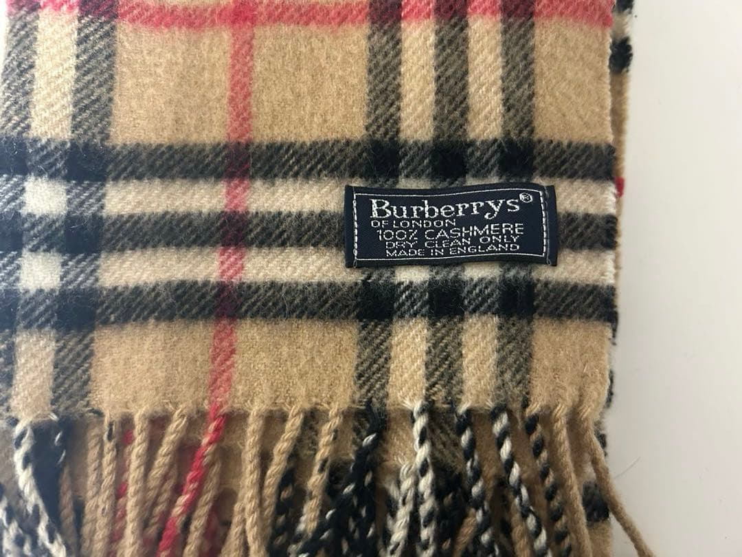 Burberry チェック柄マフラー バーバリー
