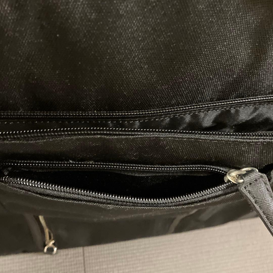 【美品✨CORDURA】ガーメントバッグ スーツバッグ 鞄 カバン ブラック 黒