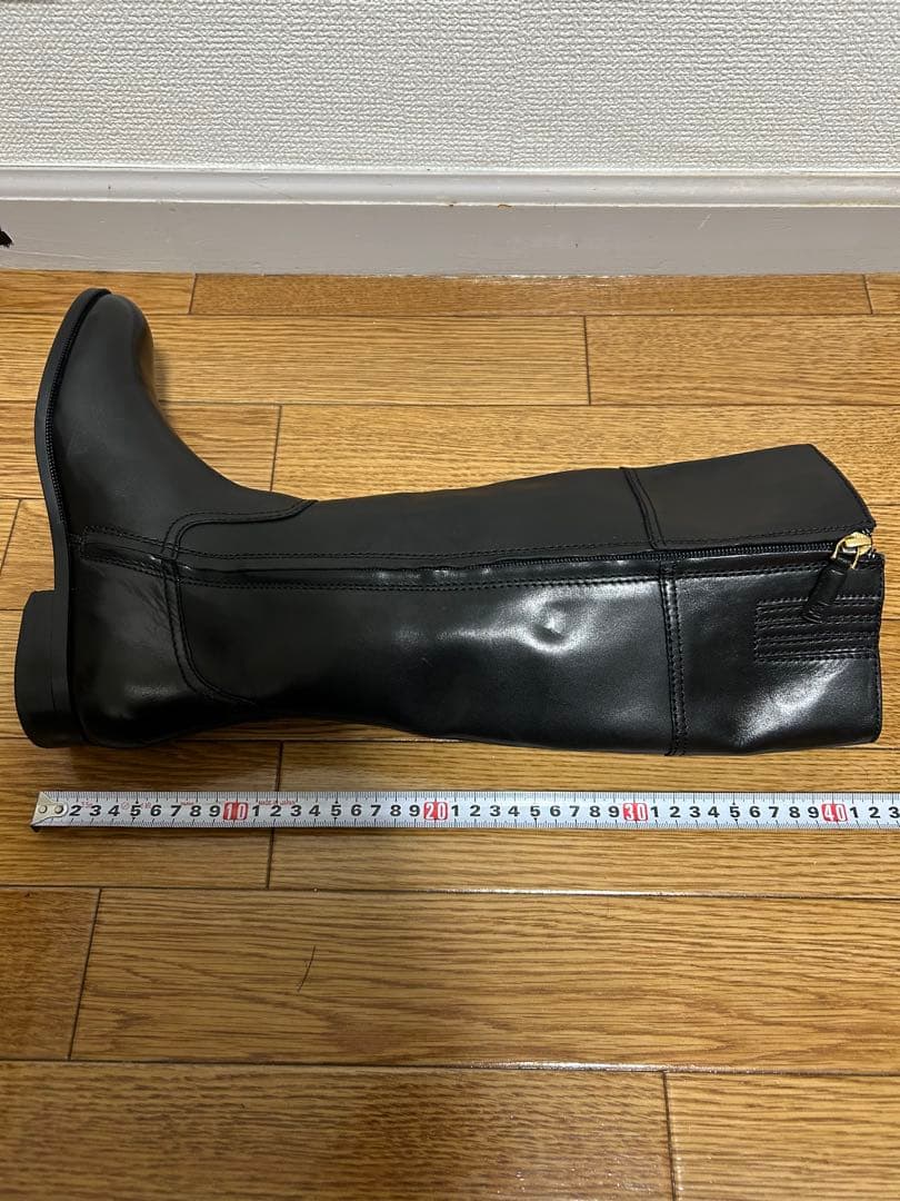 Ralph Lauren ローレンラルフローレン　ブラック ロングブーツ