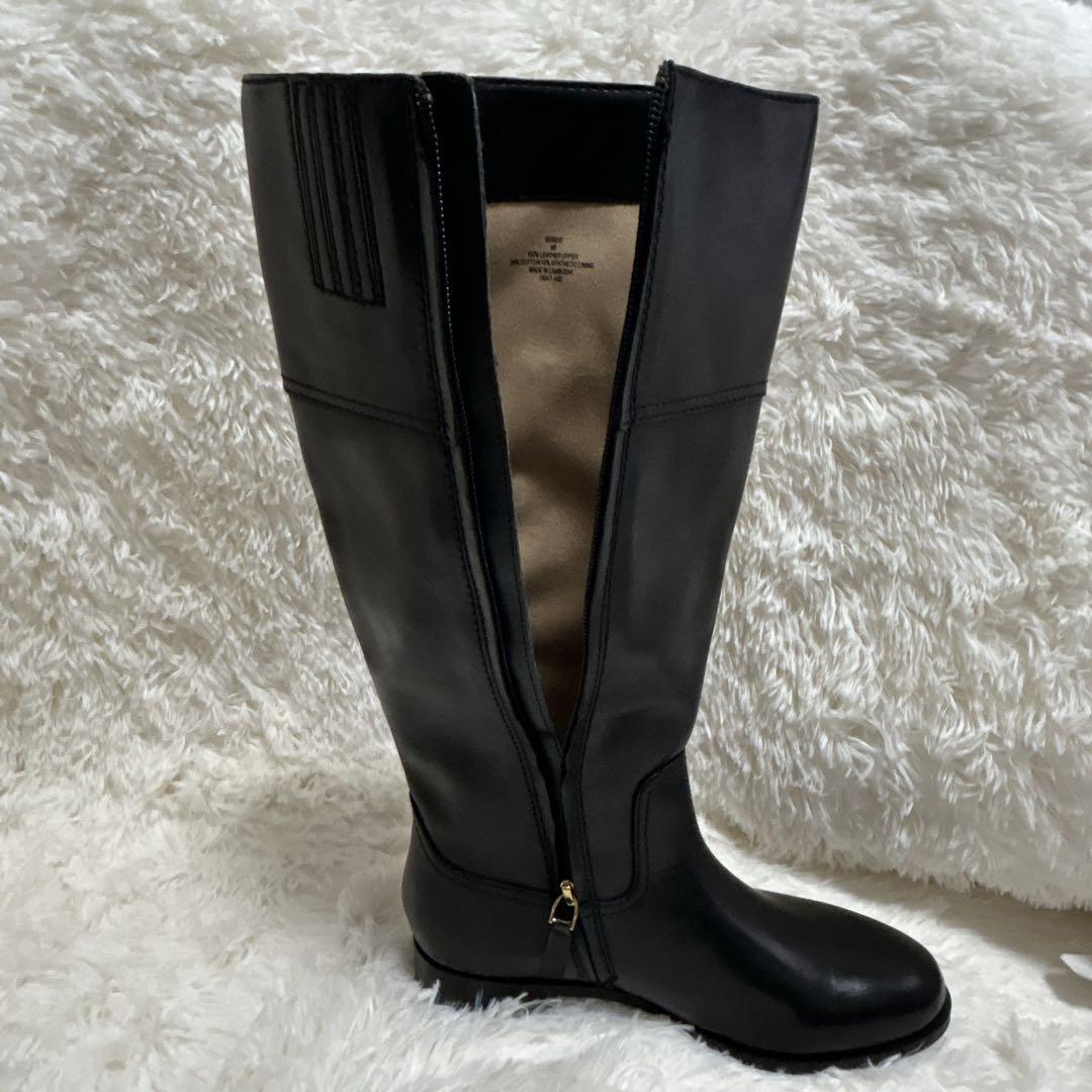 Ralph Lauren ローレンラルフローレン　ブラック ロングブーツ