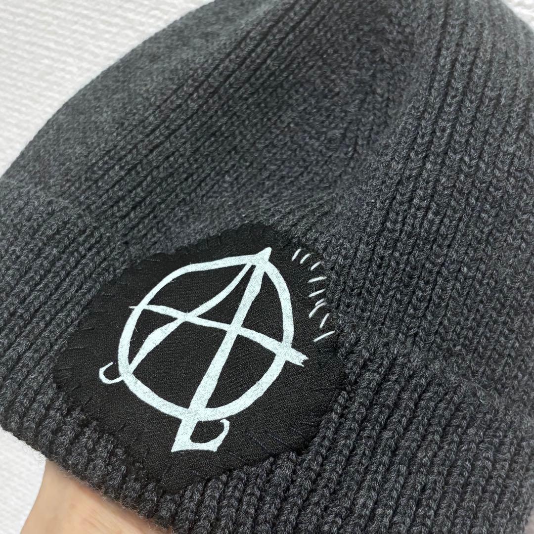 31th SUNSEA “A” knit cap 25awニット帽 チャコール