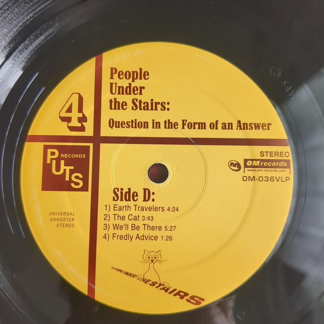 【美品】People Under The Stairs 名盤 2LP US盤