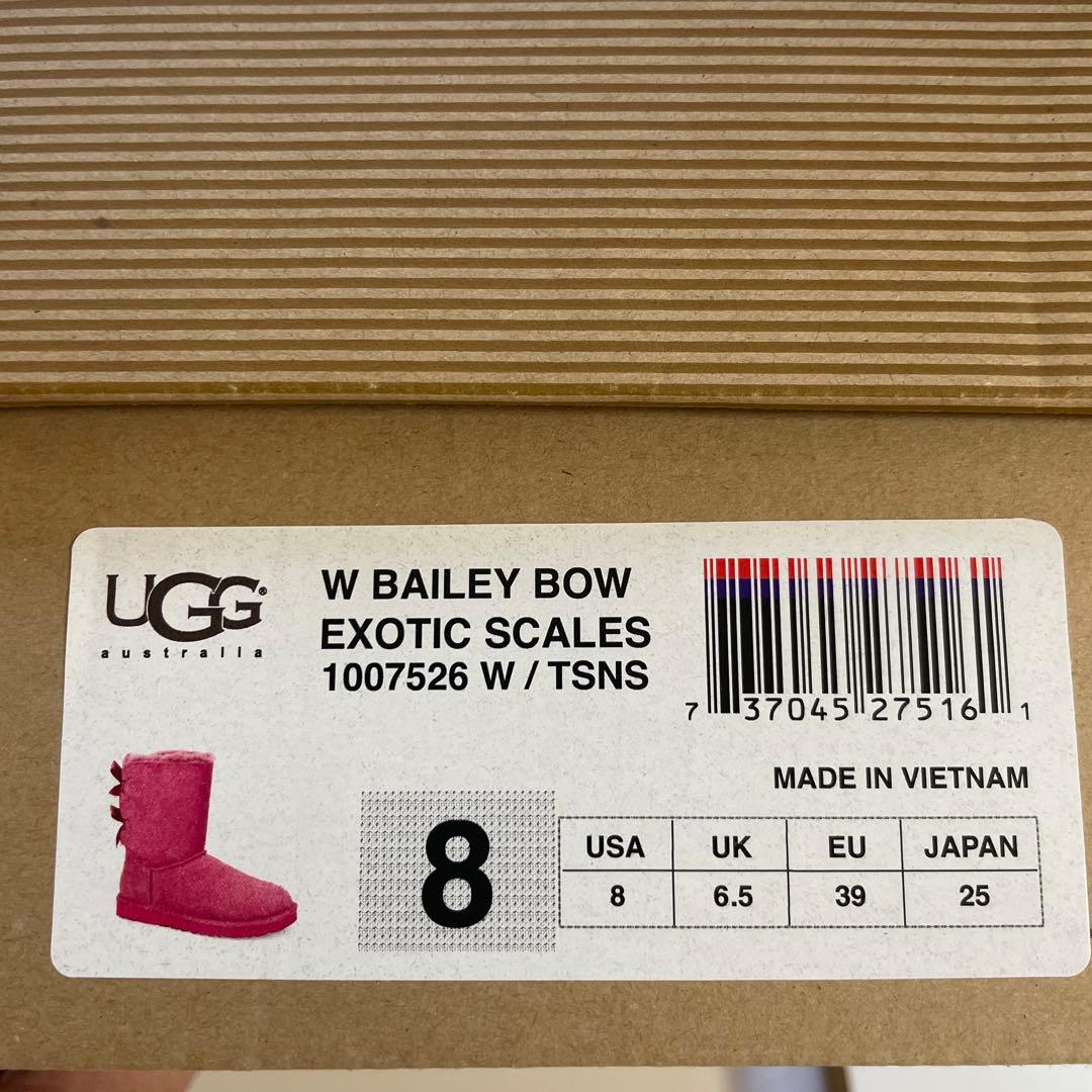 UGG W BAILEY BOW エキゾチックスケール