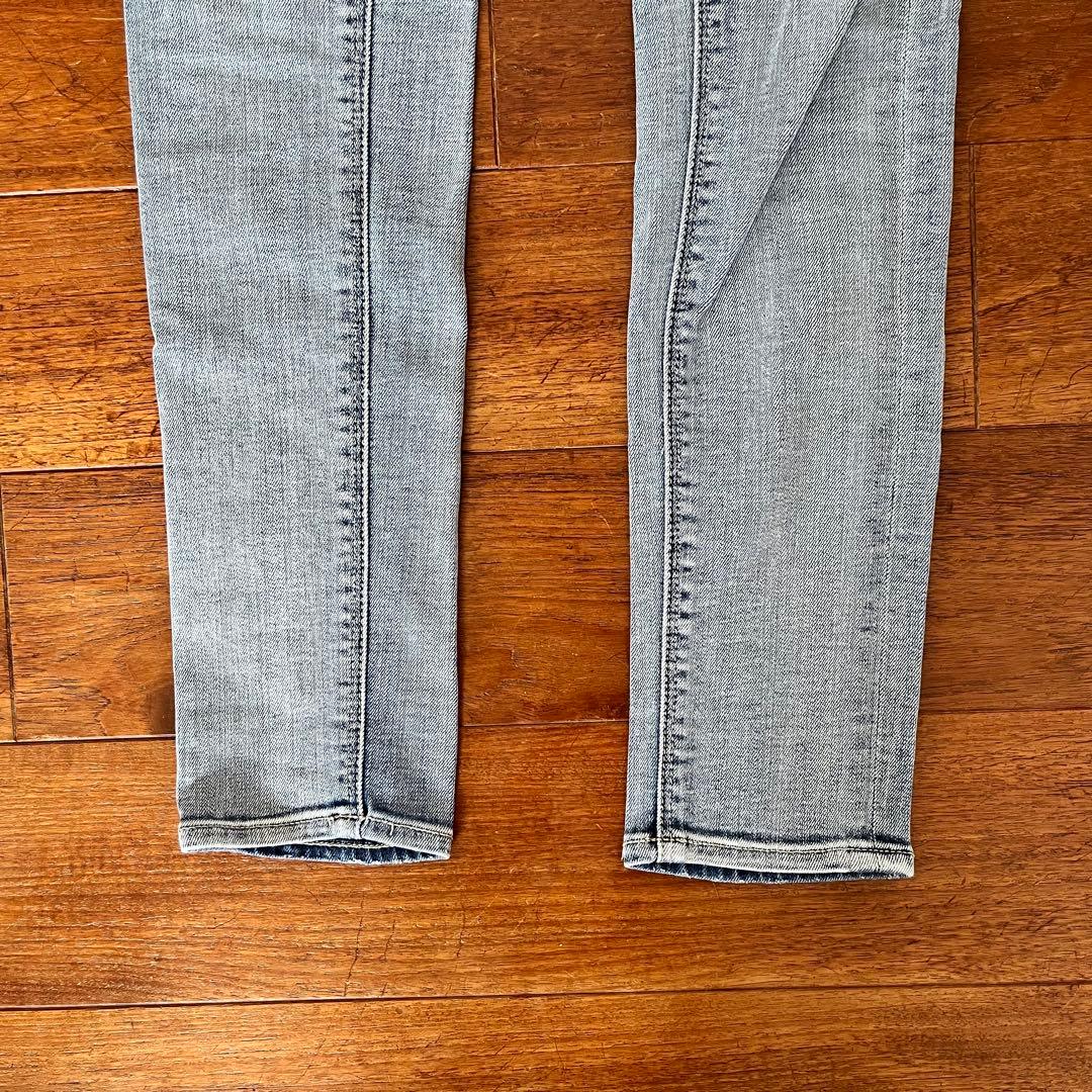完売品　ジェイダ　 ハイウエスト　ウエストクロス　スキニーデニムパンツ