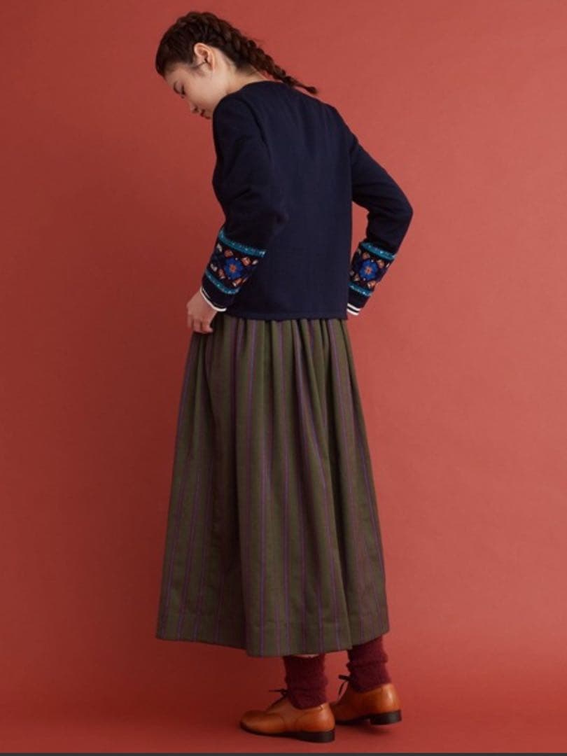 Malle ストライプスカート