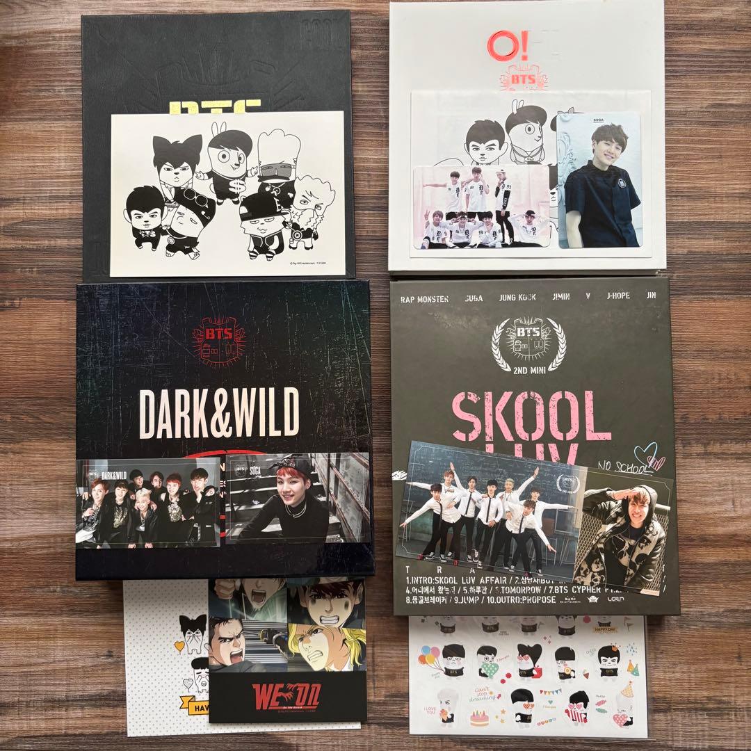 BTS CD アルバム まとめ売り トレカあり