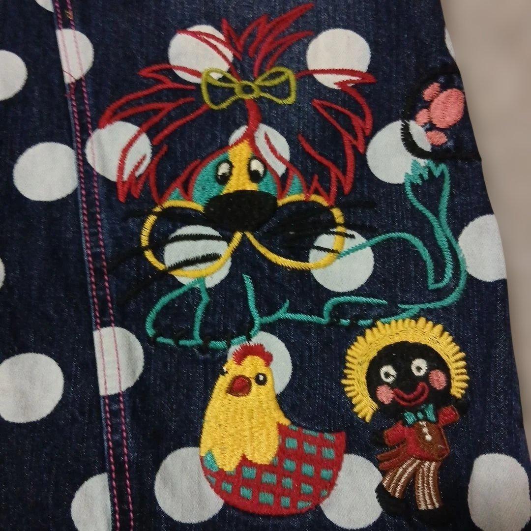 グラグラ　大人　刺繍　デニム　スカート【新品未使用】