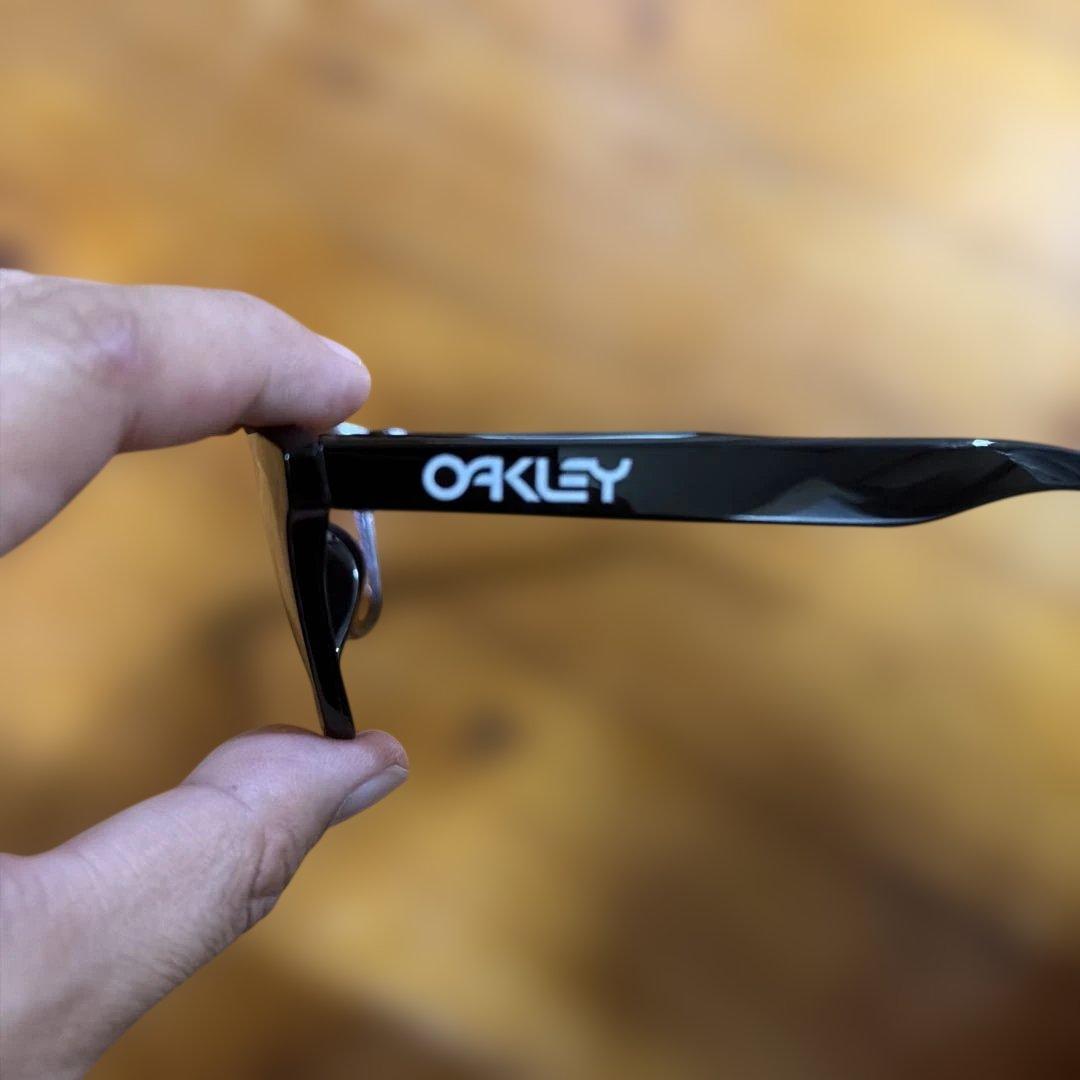OAKLEY オークリーフロッグスキン　タレックスラスターオレンジシルバーミラー