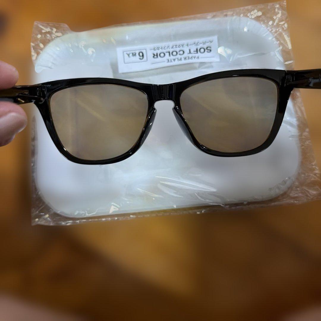 OAKLEY オークリーフロッグスキン　タレックスラスターオレンジシルバーミラー