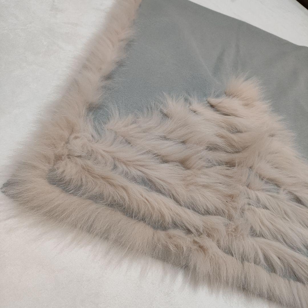 極美品❢FENDI　フェンディ　カシミヤ　マフラー　ストール