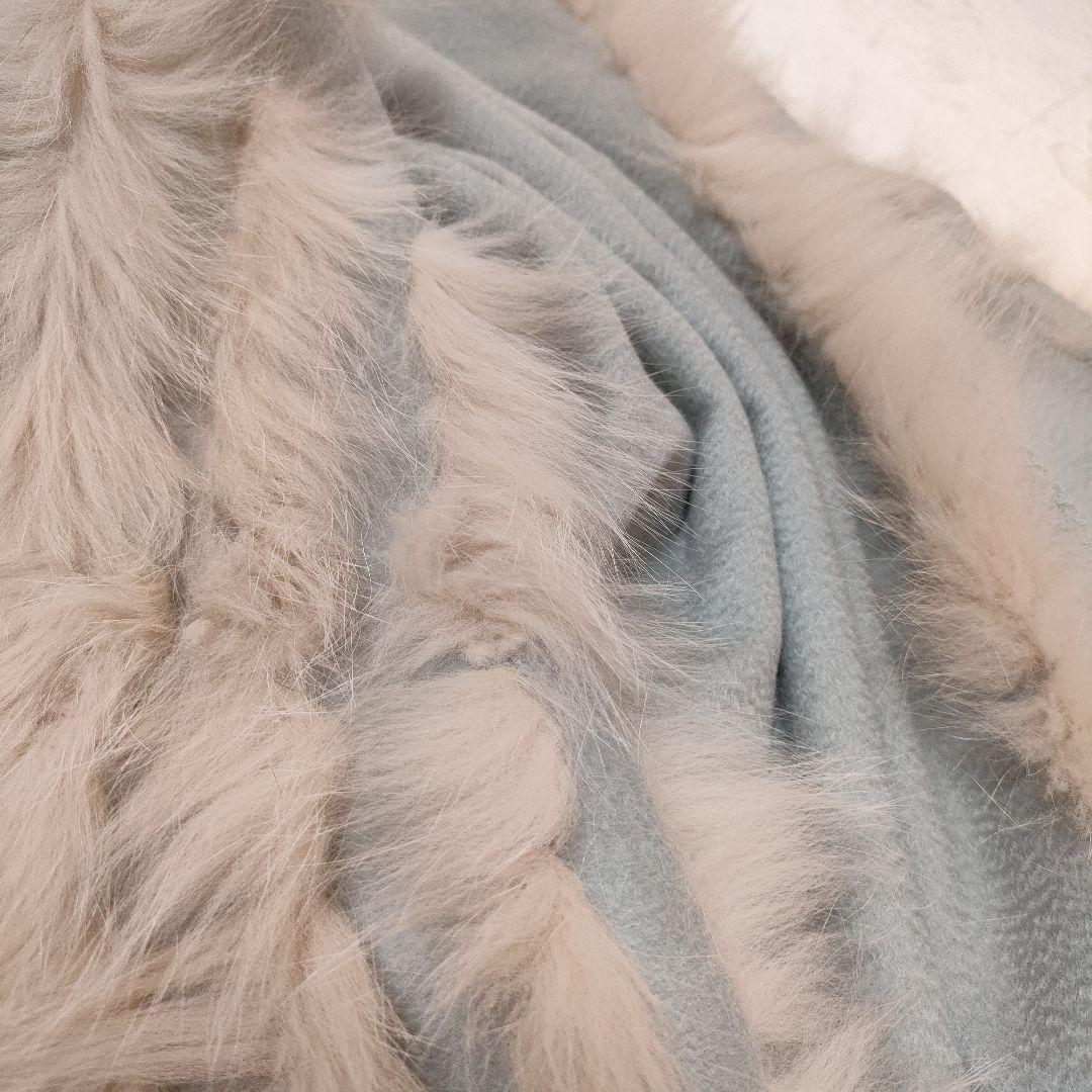 極美品❢FENDI　フェンディ　カシミヤ　マフラー　ストール