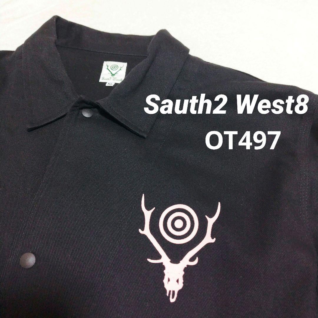 Sauth2 West8サウスツーウエストエイト 綿ツイルコーチジャケット XL
