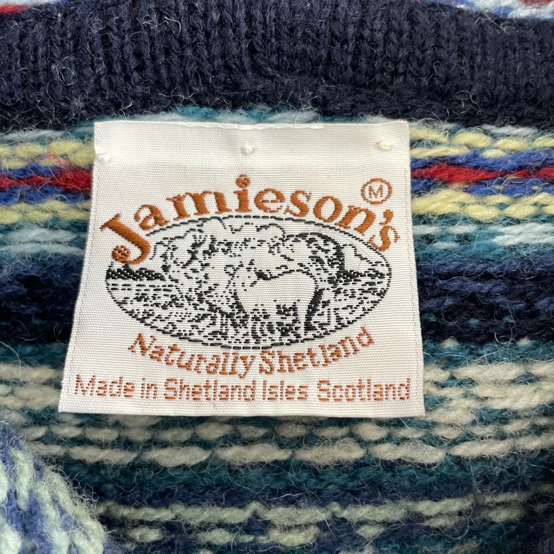 Jamieson's (ja) フェアアイルニットセーターベスト シェトランド