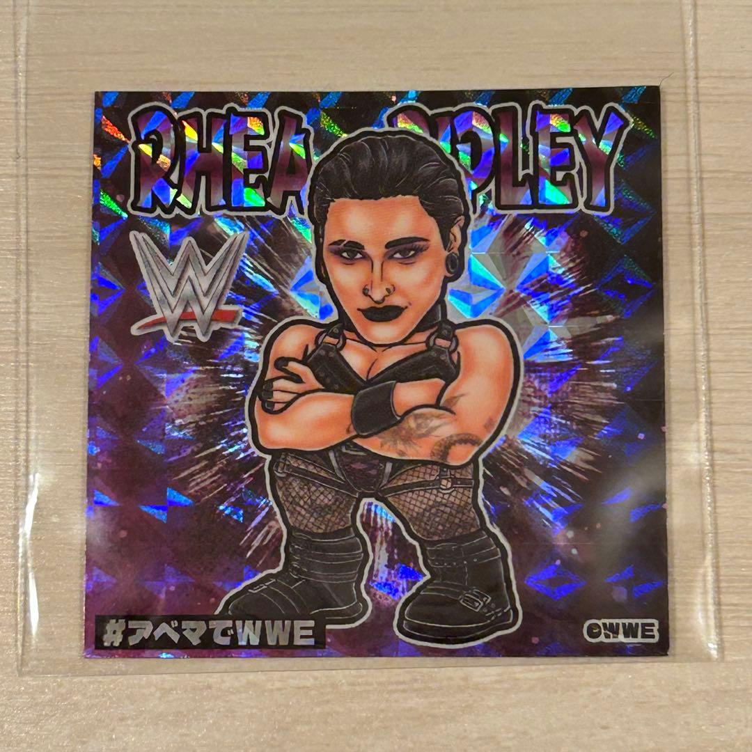WWE RHEA RIPLEY リア・リプリー ABEMA シール ステッカー