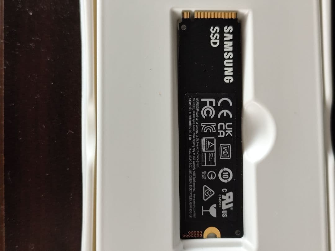 Samsung SSD 980 1TB NVMe M.2 使用54時間