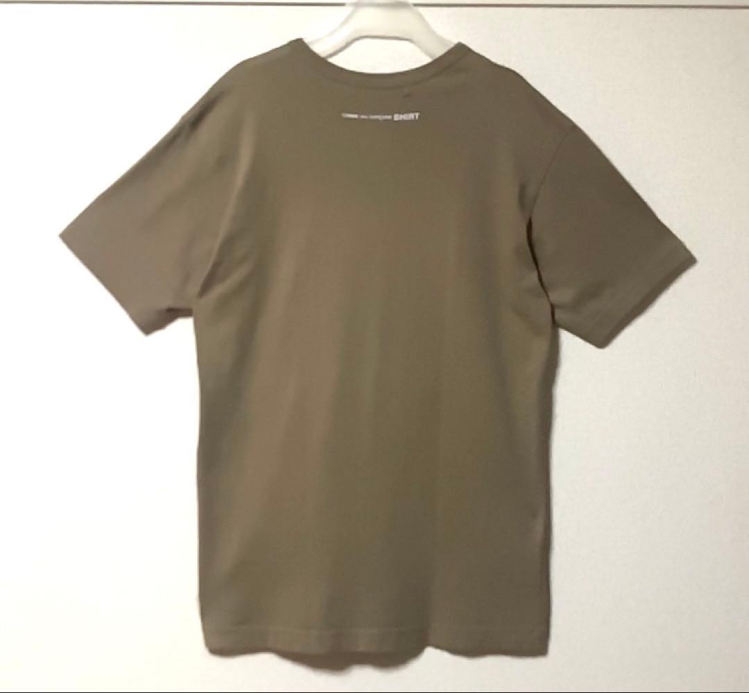 美品‼︎ COMME des GARÇONS SHIRT 半袖 Tシャツ カーキ