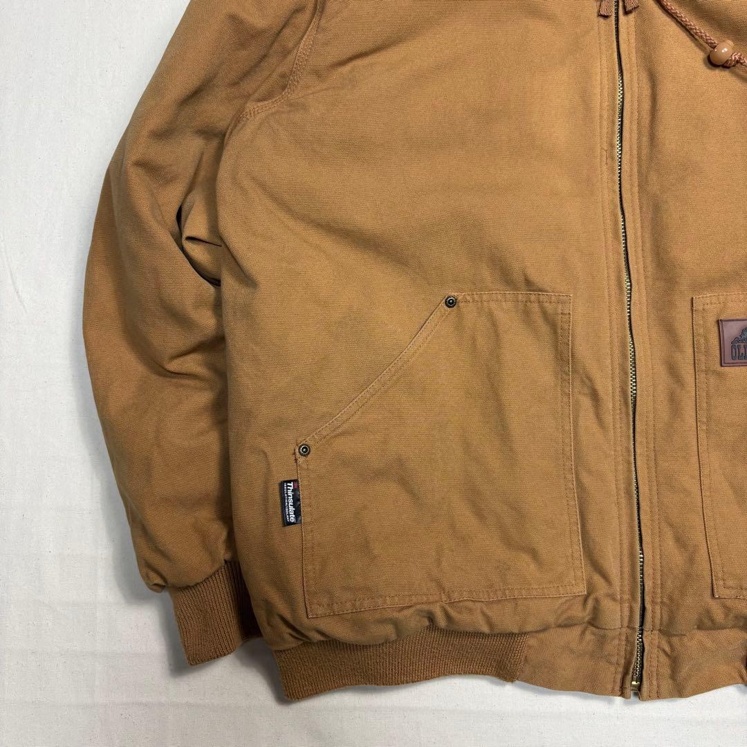 【専用】vintage90sダック地裏ボアワークジャケットフーディビッグシルエッ