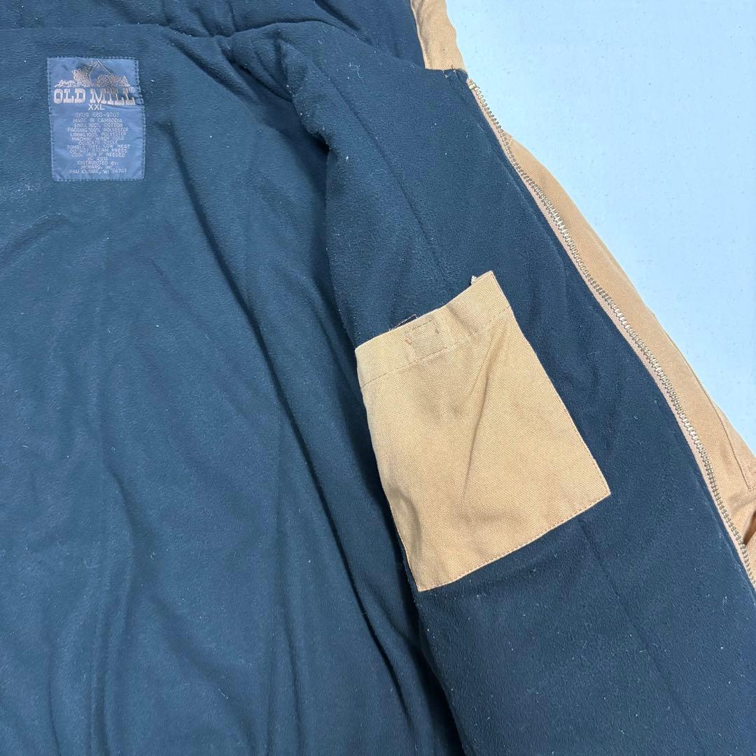 【専用】vintage90sダック地裏ボアワークジャケットフーディビッグシルエッ