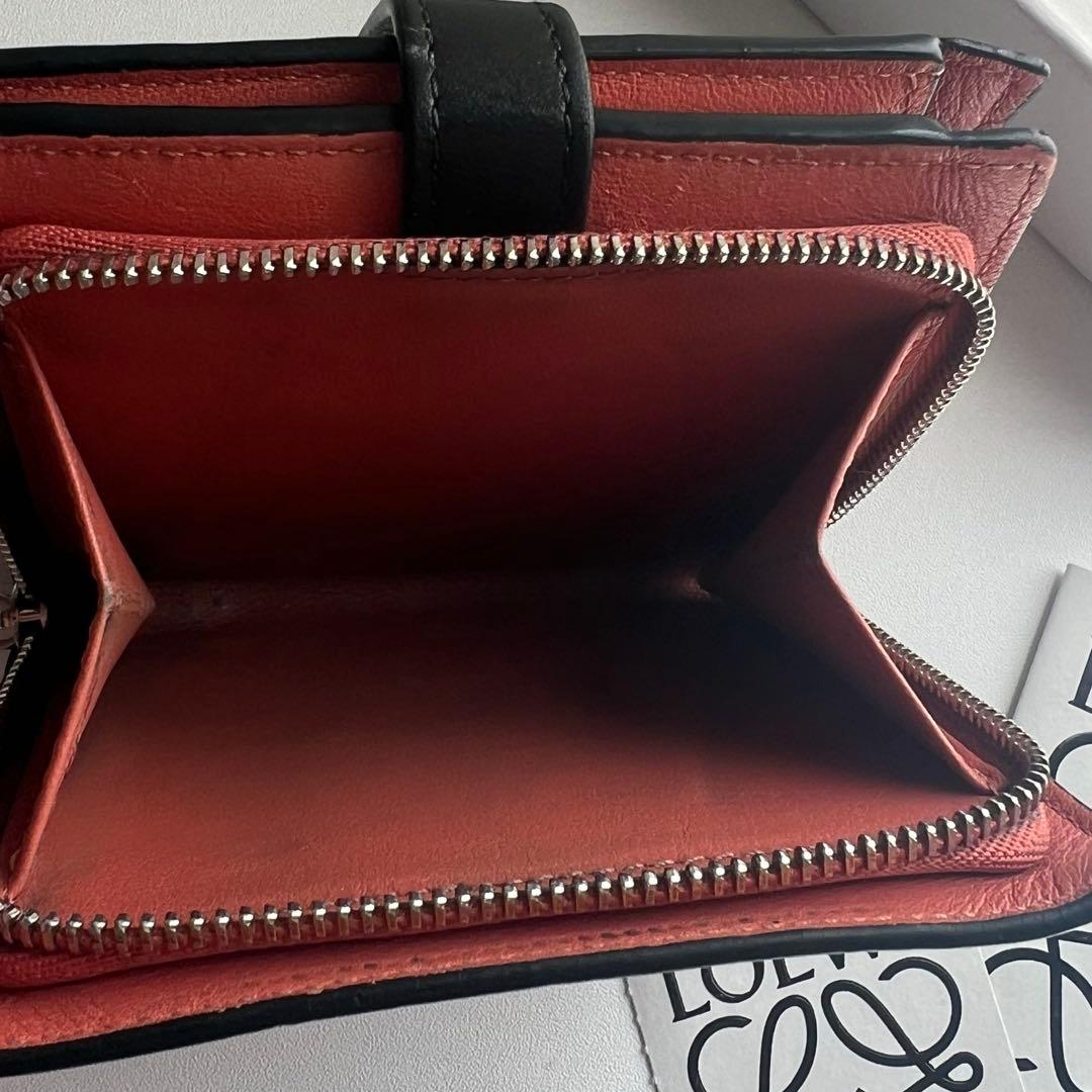 217 極上美品 LOEWE ロエベ 2つ折り財布