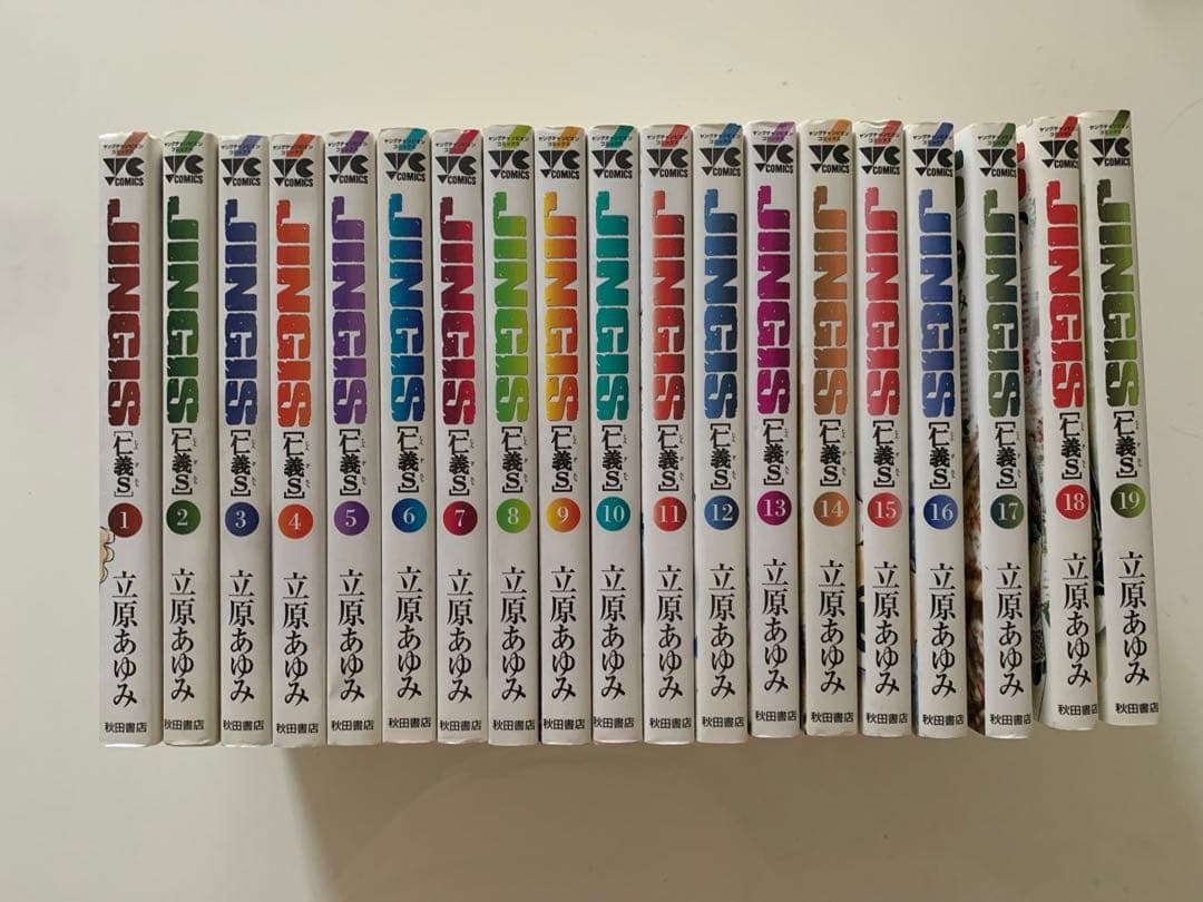 立原あゆみ先生人気コミック5作品JINGI S/本気！/仁義 零/花火/仁義II