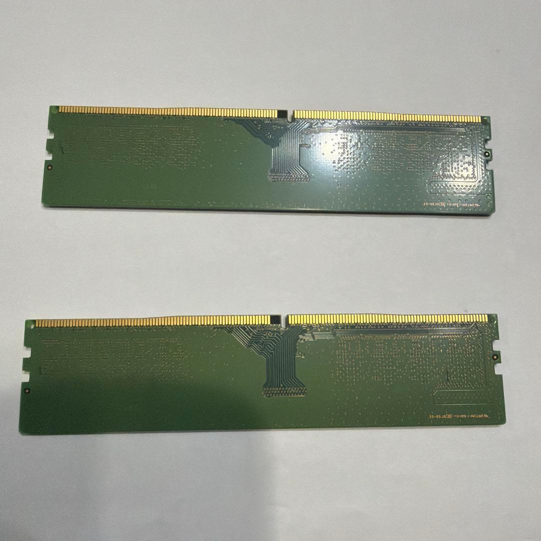 m*o様 SAMSUNG DDR4 2400MHz 8GB メモリ 2枚セット