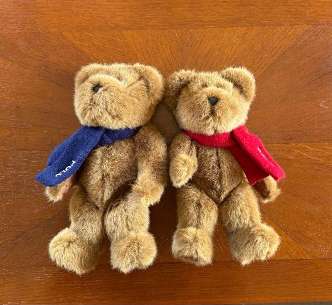 RALPH LAUREN 2001年限定　ポロベア　ぬいぐるみ　2体
