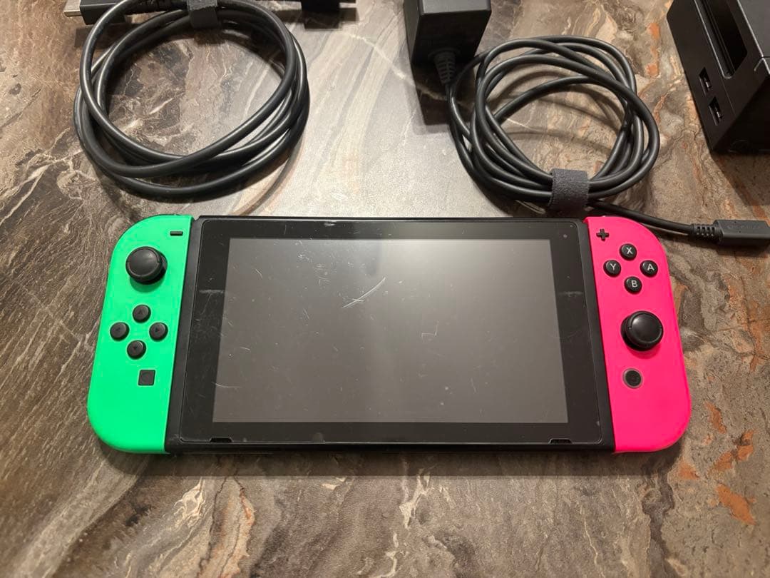 Nintendo Switch グリーン/ピンク 全セット